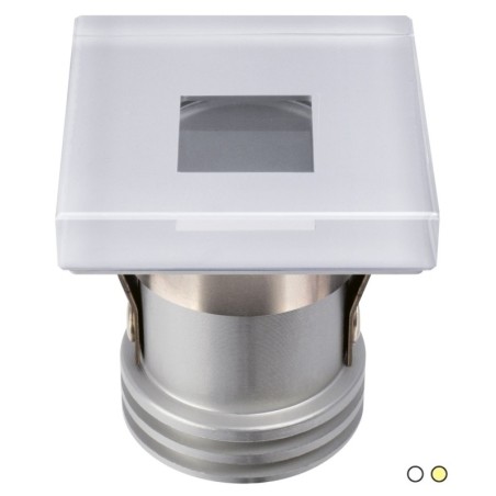 Quick Faretto LED ad Incasso SUGAR HP 3W 10-30V IP65 in Vetro 9mm CO40 Q25300026BIC-25%