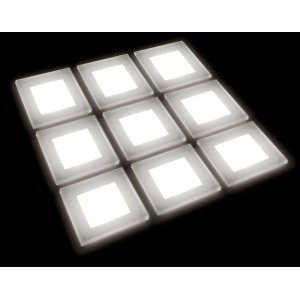 Quick Faretto LED ad Incasso DAPHNE XP HP 6W 10-30V IP65 in Vetro 9.5mm Q25300022BCB-25%