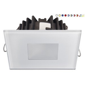 Quick Faretto LED ad Incasso DAPHNE XP LP 6W 10-30V IP65 in Vetro 5.5mm Q25300021BNR