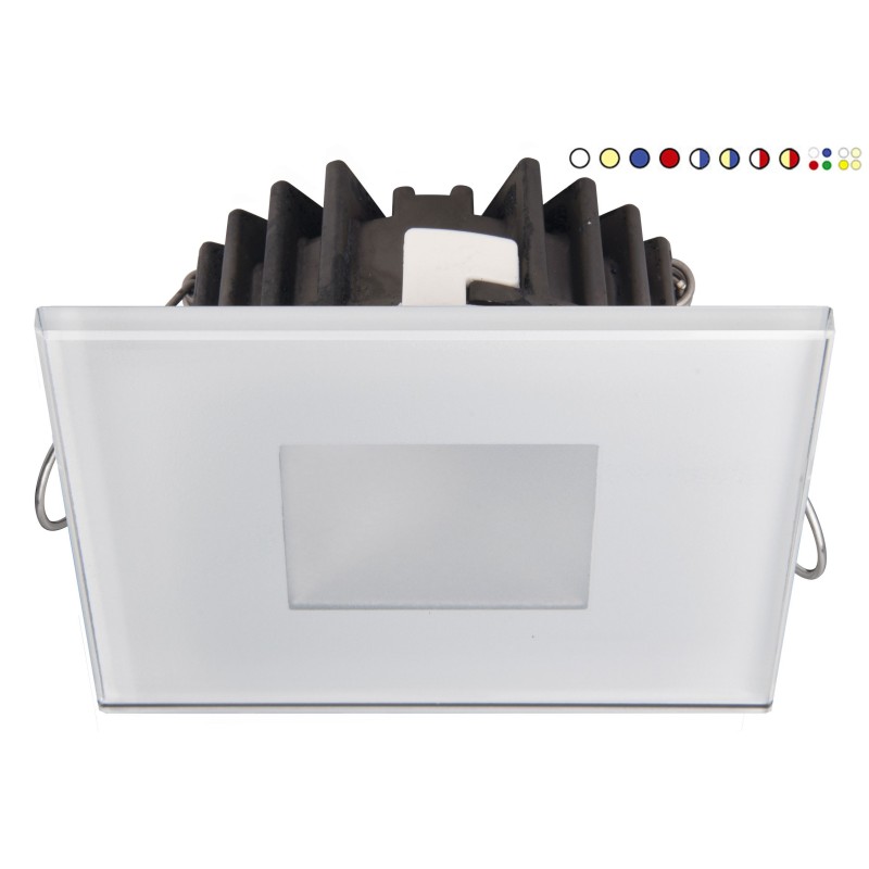 Quick Faretto LED ad Incasso DAPHNE XP LP 6W 10-30V IP65 in Vetro 5.5mm Q25300021BCR