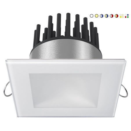 Quick DANAE LP 12W 10-30V LED Downlight 610-796lm IP40 5.5mm Glass Q25300017BNB