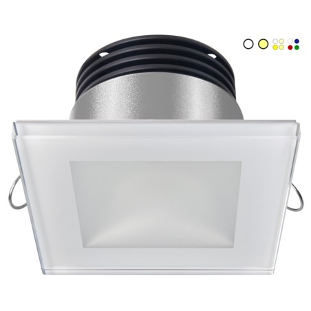 Quick DANAE HP 7W 10-30V LED Downlight 264-274lm IP40 9.5mm Glass Q25300016RGBW