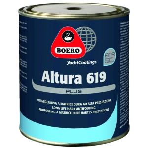Boero Altura 619 Antivegetativa a Matrice Dura ad Alta Prestazione 2,5Lt 201 Nero 45100027-35%