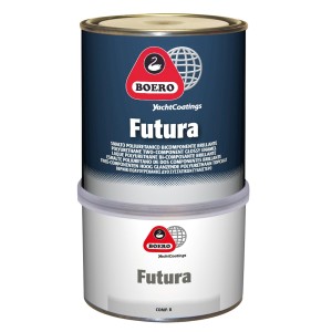 Boero Futura Smalto Poliuretanico Brillante A+B 180 Rosso 750ml 45100413-35%