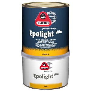 Boero Epolight Win Stucco Eposidico Bicomponente A+B a Spessore 750ml 001 Verde Chiaro 45100510-35%