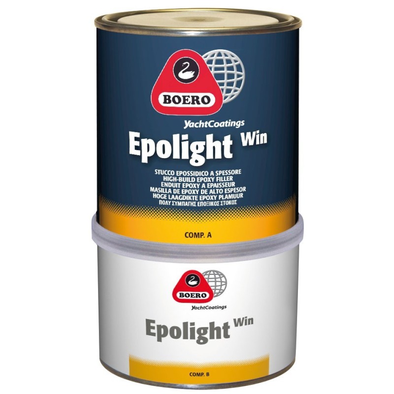 Boero Epolight Win Stucco Eposidico Bicomponente A+B a Spessore 15L 001 Verde Chiaro 45100511-35%