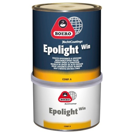 Boero Epolight Win Stucco Eposidico Bicomponente A+B a Spessore 15L 001 Verde Chiaro 45100511-35%