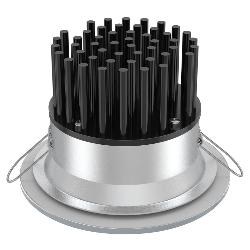 Quick Faretto LED ad Incasso ZEUS LP 12W 10-30V IP40 in Vetro 5.5mm Q25300013BIN