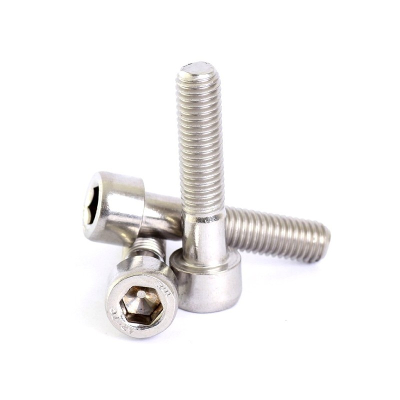 4pcs DIN912 A2 Stainless steel Hexagon socket head cap screws 8x45mm N44590007234