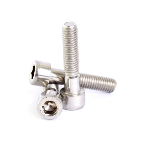 4pcs DIN912 A2 Stainless steel Hexagon socket head cap screws 8x45mm N44590007234