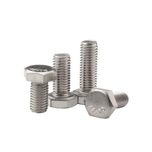 100PZ Viti a testa esagonale TF 10x25 Inox A2 DIN933 UNI5739 N44591007833-0%