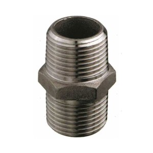 Stainless Steel male to male nipple 11/4 inches thread MT1438506