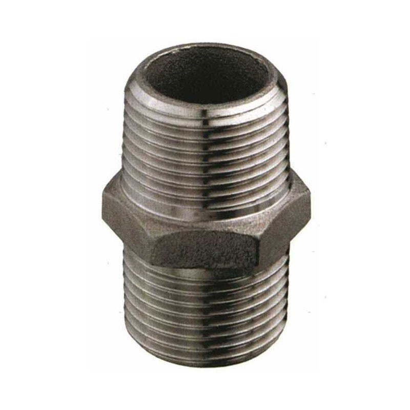 Stainless Steel male to male nipple 11/4 inches thread MT1438506