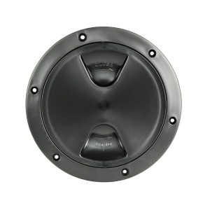 Black Screw-on inspection hatch Ø203mm OS2020720