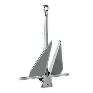 Ancora DANFORTH in acciaio zincato a caldo 4 kg N10701710020-10%