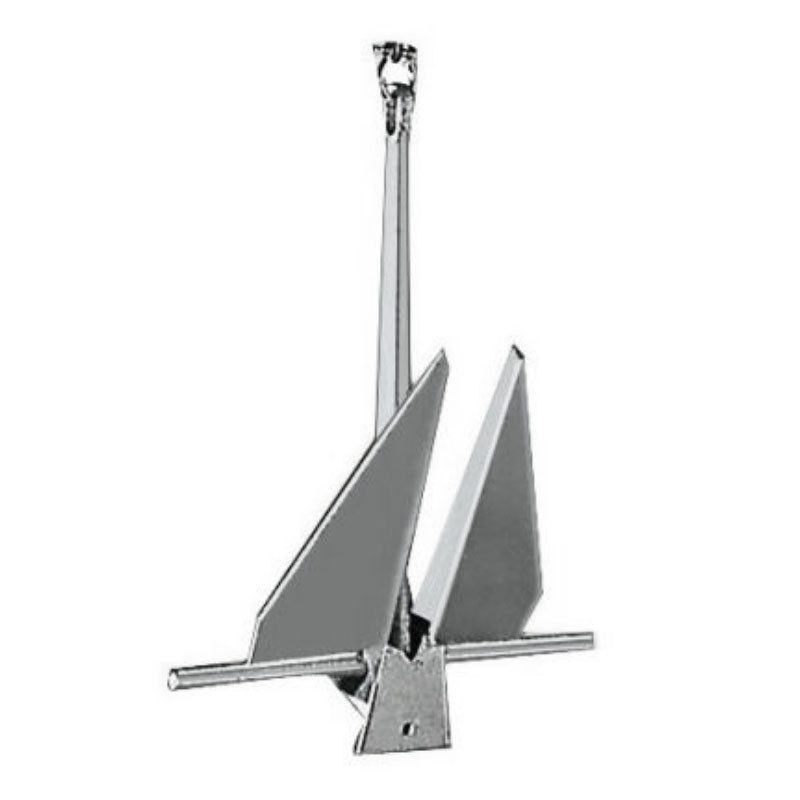 Ancora DANFORTH in acciaio zincato a caldo 4 kg N10701710020-10%