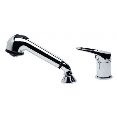 Miscelatore monocomando Olivia 40x110mm + Doccia estraibile h160mm OS1701600-18%