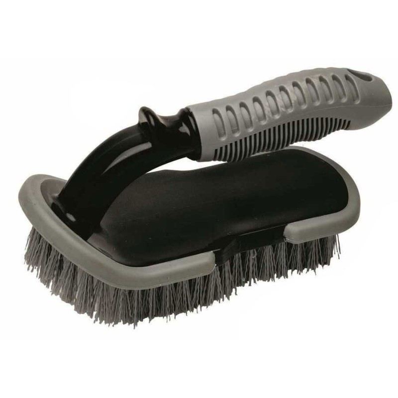 Spazzola a mano HD Boat Line con paracolpi Nero 180x80mm MT5709168-18%