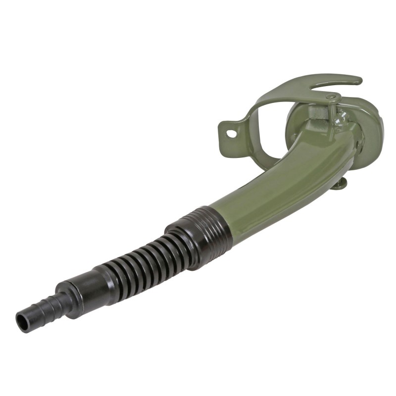 Flexible spout for military type metal fuel cans MT4021001