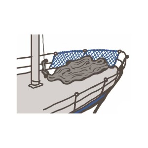 Rete per battagliola annodata h60cm Venduta al metro N13000719551-5%