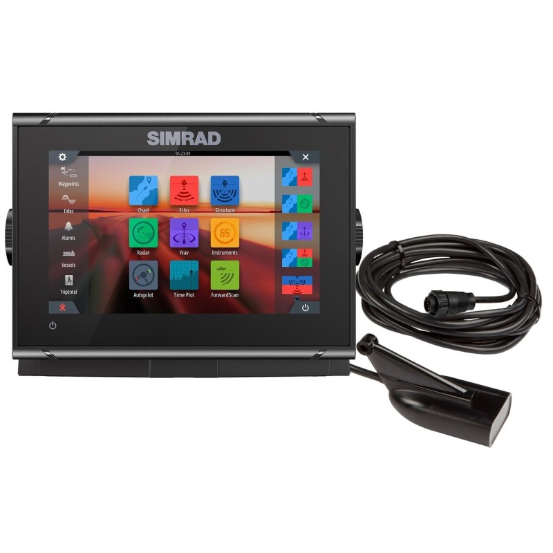 Simrad GO-7 XSR Chartplotter with HDI Skimmer Transducer 000-14446-001 62600075