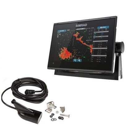 Simrad GO9 XSE Chartplotter with Downscan transducer 000-14445-001 62600057
