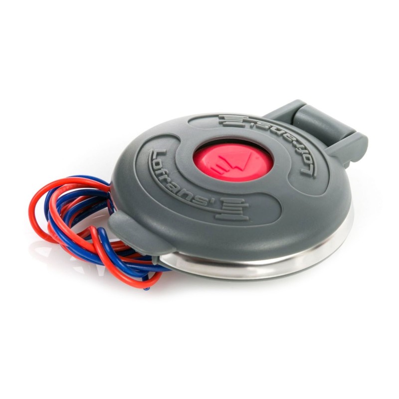 Lofrans Down Foot Switch 12-24V Red & Grey 80x95x20mm LZ600011