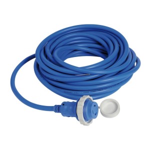 Pre-mounted cap with blue co-pressed cable 15m 16A 3x2.5mm2 OS1433455