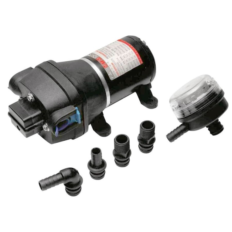 ColFlo Quad Midi-10 12V Freshwater Pump 10lt/m 213x106xH95mm N43838610030