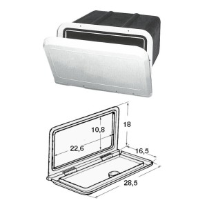 Storage box 285x180x260mm without lock OS2002101