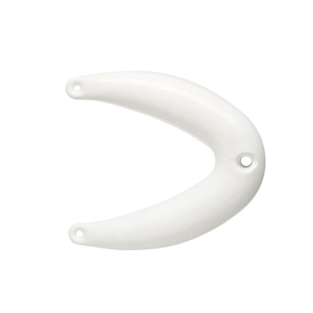 Paraprua in PVC bianco 35x33cm con tre fori N12002804175BI-10%