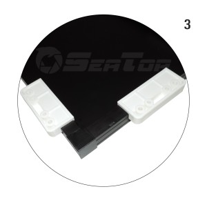 SeaTop ABS mounting brackets kit for solar panels with frames N52331550201