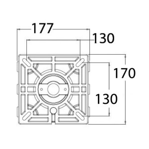 Supporto sedile Waverider con ammortizzatore 340-450mm OS4870701-18%