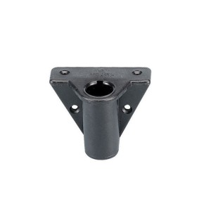 Side bushing for rowlocks for Wall mounting Black nylon D.17mm LZ43587