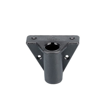 Side bushing for rowlocks for Wall mounting Black nylon D.17mm LZ43587