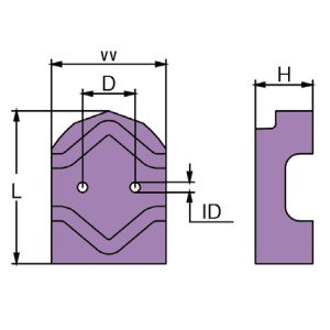 Anodo di Magnesio a placca per gruppi poppieri 821631A1 MERCURY MERCRUISER N80607030564-10%