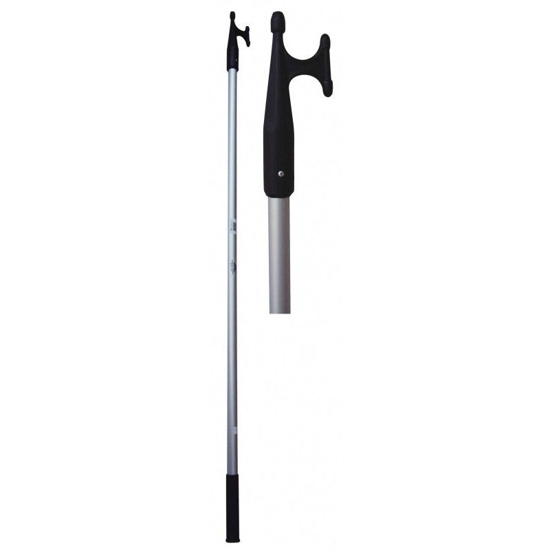 Fixed aluminium boat hook L.215cm D.30 mm LZ44259