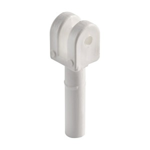 White nylon tendon pin for Ø20mm tubes OS4663100