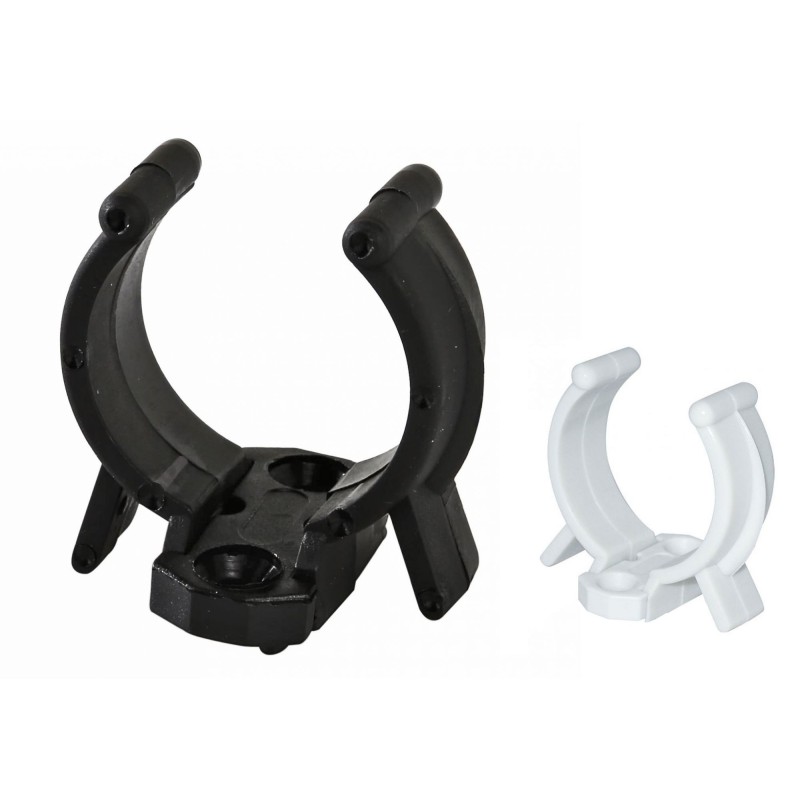 White Nylon spring clip 17-23mm WhiteN30610500670B