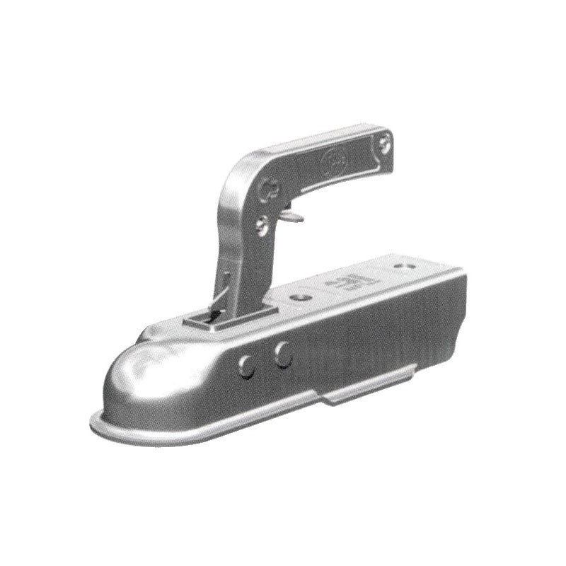 Universal tow hook Square pipe Ø50mm for loads up to 750kg OS0201076