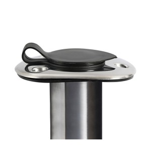 Stainless steel Flush-mount fishing rod holder Ø 42mm Slope 90° OS4121172