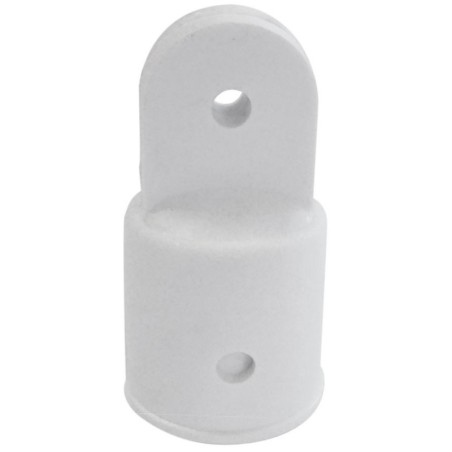 Eye Terminal Tube D.22mm White colour N120412007002B