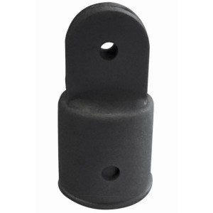 Eye Terminal Tube D.22mm Black colour N120412007002N