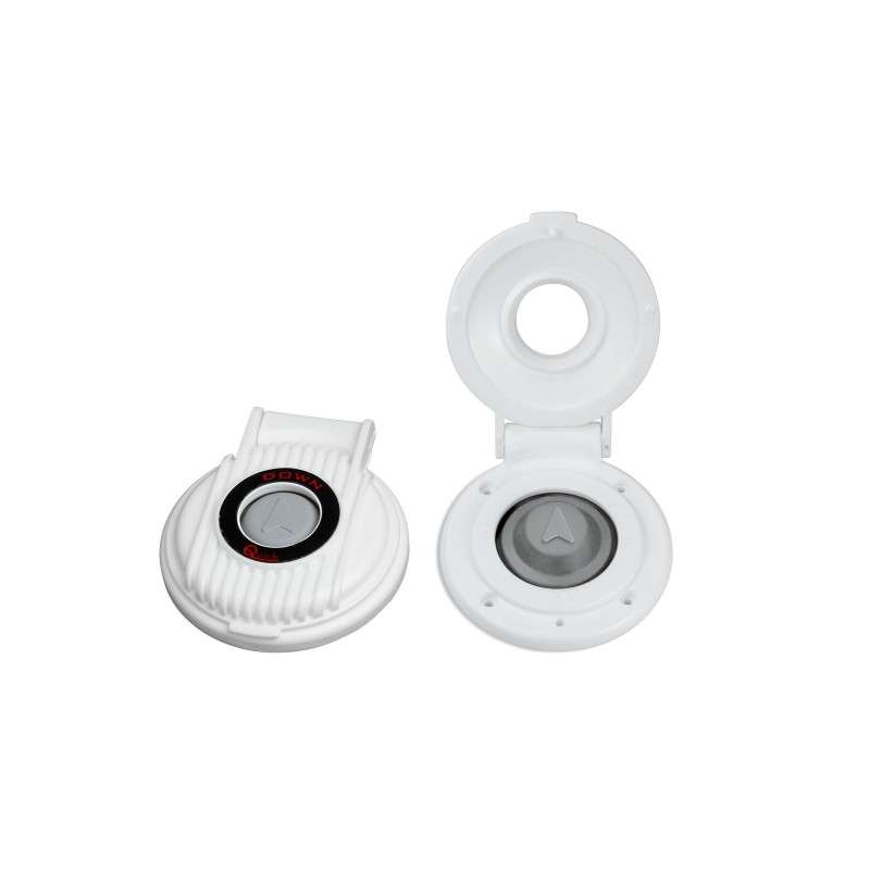 Quick Pulsante down a piede 900D Pulsante Grigio Protezione Bianca Q900DW-25%