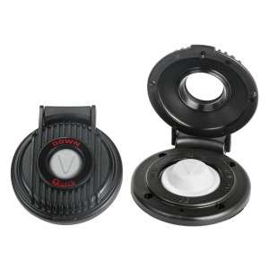 Quick Pulsante down a piede 900D Pulsante Grigio Protezione Nera Q900DB-25%