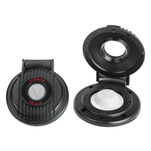 Quick Pulsante down a piede 900D Pulsante Grigio Protezione Nera Q900DB-25%