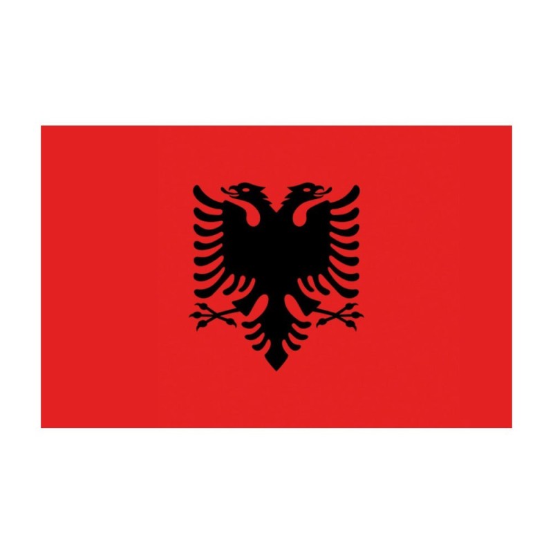 Flag Albania 30x45cm OS3547402