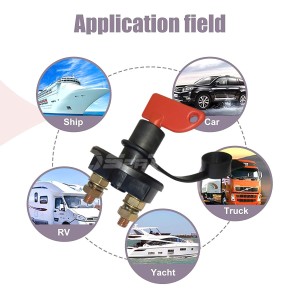 SeaTop Marine battery switch 12-24V 100A with 2 keys for Boat Auto Camper Van N50620701129