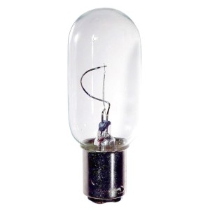 Lampadina cilindrica a filamento verticale Bipolare 24V 10W BaY15d N50227502242-5%