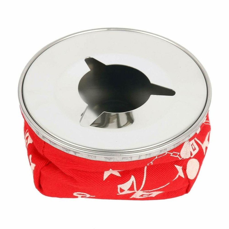 Red Windproof ashtray Ø105mm N20318405167
